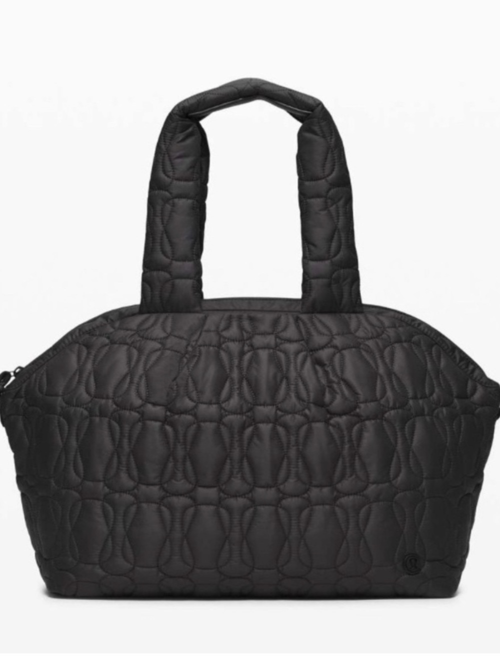 Lululemon Quilted embrace Tote Bag in Black 21l nwot